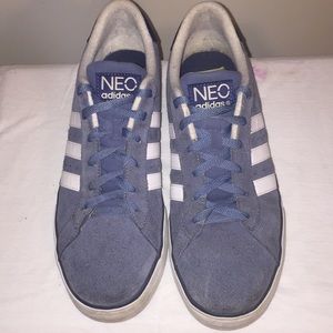 🤙🏻Men’s Adidas blue suede Neo’s size 11.5.🕺🏼